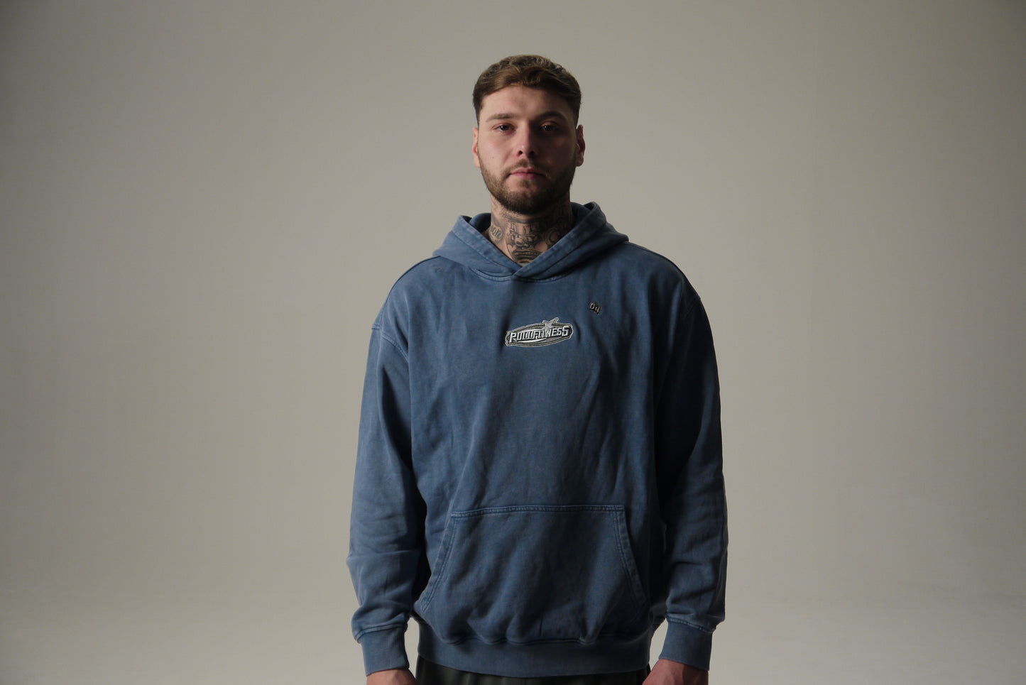 Blue Vintage + Modern Hoodie