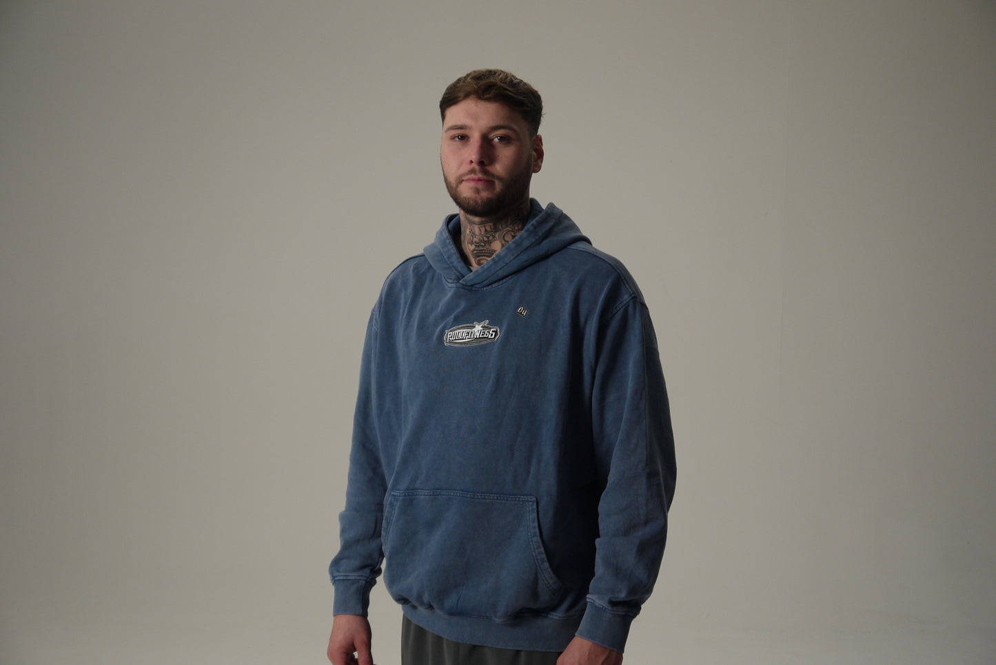 Blue Vintage + Modern Hoodie