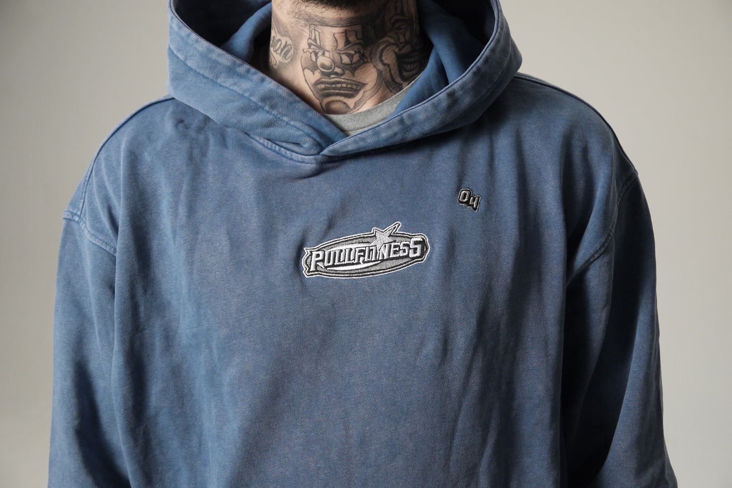 Blue Vintage + Modern Hoodie
