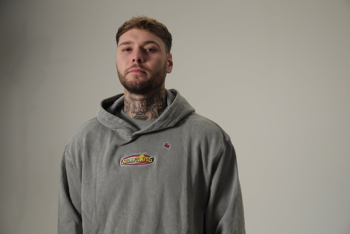 Grey Vintage + Modern Hoodie