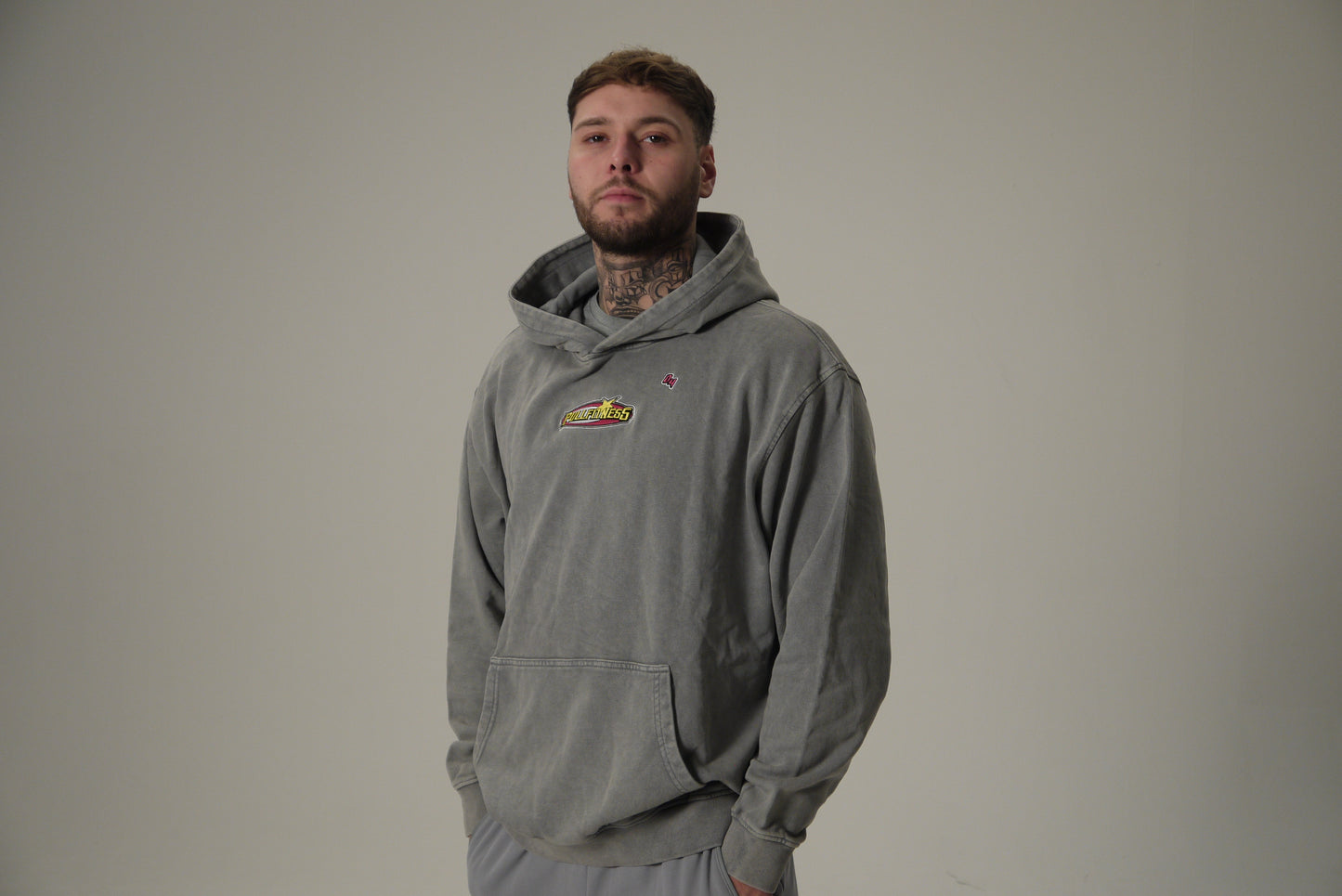 Grey Vintage + Modern Hoodie