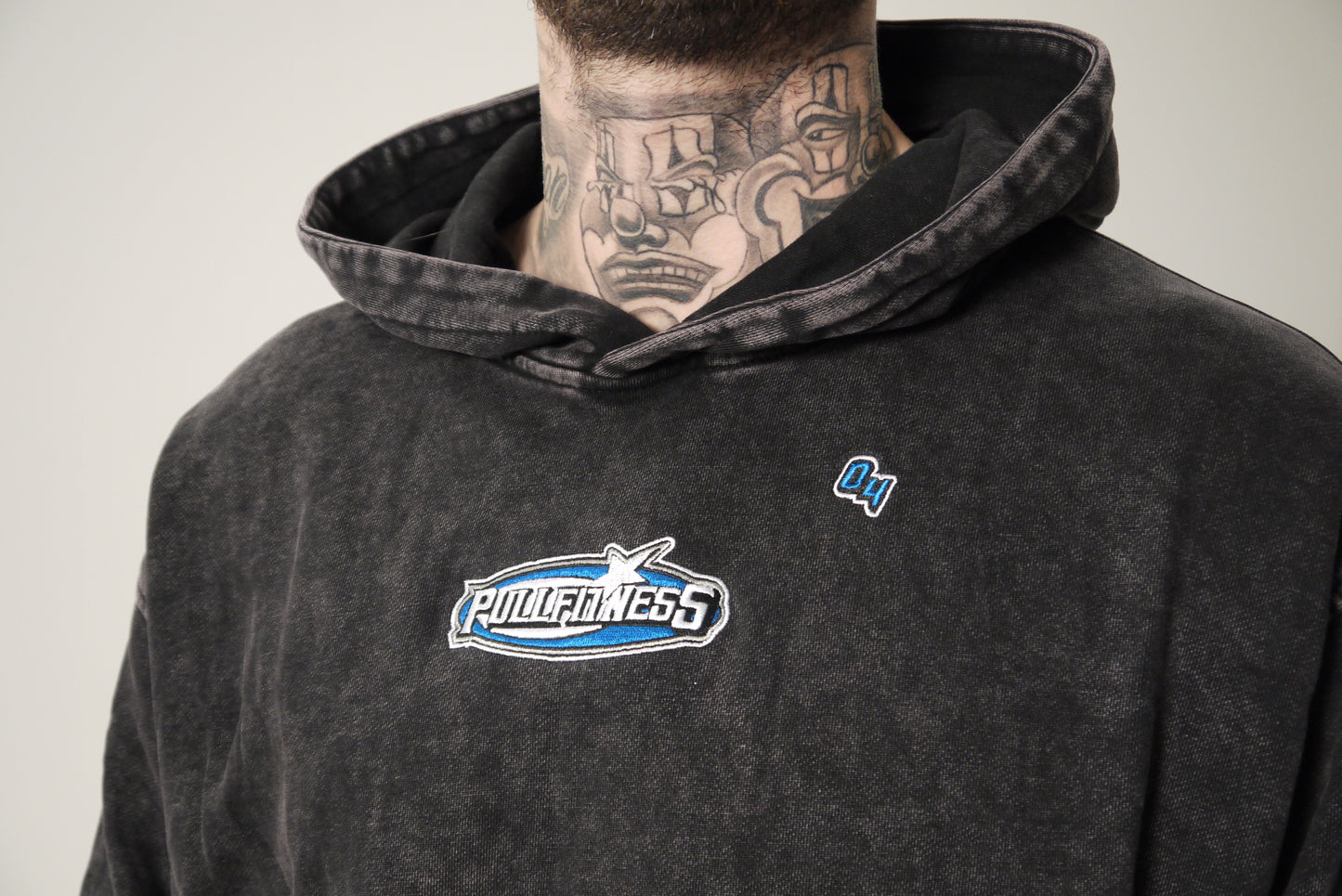Black Vintage + Modern Hoodie